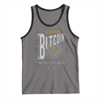 Funny Crypto Investing Tank Top Vintage Bitcoin HODL Be Your Own Bank Cryptocurrency