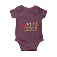Funny Crypto Investing Baby Onesie The Evolution Of Money Bitcoin BTC Cryptocurrency