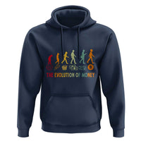 Funny Crypto Investing Hoodie The Evolution Of Money Bitcoin BTC Cryptocurrency