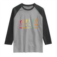 Funny Crypto Investing Raglan Shirt The Evolution Of Money Bitcoin BTC Cryptocurrency