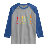 Funny Crypto Investing Raglan Shirt The Evolution Of Money Bitcoin BTC Cryptocurrency