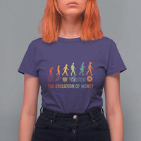 Funny Crypto Investing T Shirt For Women The Evolution Of Money Bitcoin BTC Cryptocurrency