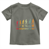 Funny Crypto Investing Toddler T Shirt The Evolution Of Money Bitcoin BTC Cryptocurrency