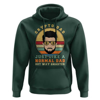 Funny Crypto Dad Hoodie Just Like A Normal Dad But Way Cooler Cryptocurrency Retro