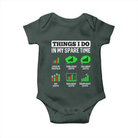 Funny Crypto Investing Baby Onesie Things I Do In My Spare Time Trading