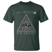 Funny Crypto T Shirt In Crypto We Trust Bitcoin Cryptocurrency