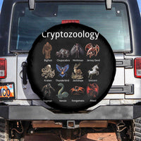 Cryptid Creatures Spare Tire Cover Cryptozoology Fantasy Mythical Monsters