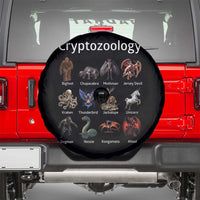 Cryptid Creatures Spare Tire Cover Cryptozoology Fantasy Mythical Monsters