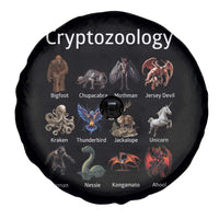 Cryptid Creatures Spare Tire Cover Cryptozoology Fantasy Mythical Monsters
