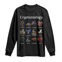 Cryptid Creatures Long Sleeve Shirt Cryptozoology Fantasy Mythical Monsters