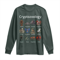 Cryptid Creatures Long Sleeve Shirt Cryptozoology Fantasy Mythical Monsters
