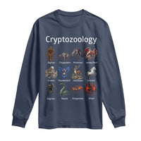 Cryptid Creatures Long Sleeve Shirt Cryptozoology Fantasy Mythical Monsters