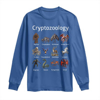 Cryptid Creatures Long Sleeve Shirt Cryptozoology Fantasy Mythical Monsters