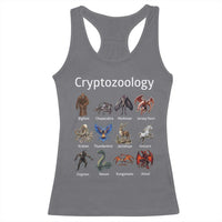 Cryptid Creatures Racerback Tank Top Cryptozoology Fantasy Mythical Monsters