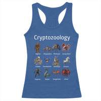 Cryptid Creatures Racerback Tank Top Cryptozoology Fantasy Mythical Monsters