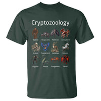 Cryptid Creatures T Shirt Cryptozoology Fantasy Mythical Monsters