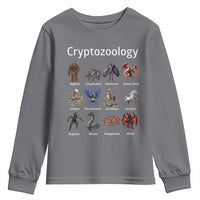 Cryptid Creatures Youth Sweatshirt Cryptozoology Fantasy Mythical Monsters
