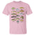 Freshwater Fish Species T Shirt Funny Fishing Types Fisherman Dad