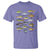 Freshwater Fish Species T Shirt Funny Fishing Types Fisherman Dad