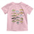 Freshwater Fish Species Toddler T Shirt Funny Fishing Types Fisherman Dad