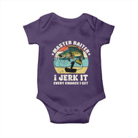 Funny Fishing Master-Baiter Baby Onesie Kayak Fishing Dad Grandpa Bass Fish Adult Humor