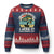 Funny Fishing Master-Baiter Ugly Christmas Sweater Kayak Fishing Dad Grandpa Bass Fish Adult Humor - Wonder Print Shop