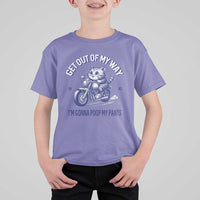 Funny Cat Meme T Shirt For Kid Get Out of My Way Gonna Poop My Pants Funny Adult Humor Meme