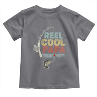 Fishing Dad Toddler T Shirt Reel Cool Papa Retro Vintage