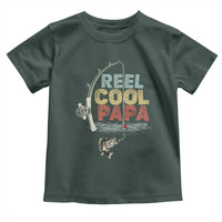 Fishing Dad Toddler T Shirt Reel Cool Papa Retro Vintage