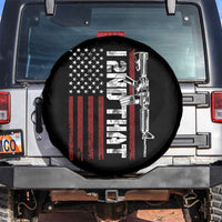 Gun Rights Patriotic Spare Tire Cover I 2nd That Second Amendment Pro Gun American Flag