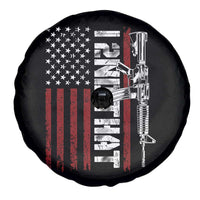 Gun Rights Patriotic Spare Tire Cover I 2nd That Second Amendment Pro Gun American Flag