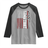 Gun Rights Patriotic Raglan Shirt I 2nd That Second Amendment Pro Gun American Flag