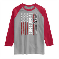 Gun Rights Patriotic Raglan Shirt I 2nd That Second Amendment Pro Gun American Flag
