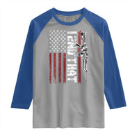 Gun Rights Patriotic Raglan Shirt I 2nd That Second Amendment Pro Gun American Flag