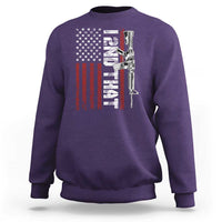 Gun Rights Patriotic Sweatshirt I 2nd That Second Amendment Pro Gun American Flag