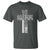 Blessed Papa Christian Cross T Shirt Faithful Dad Religious American Flag