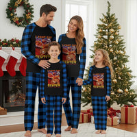 Funny Gluten Intolerance Plaid Pajama Set I Can't Eat Gluten It Makes My Tummy Hurt Skeleton Meme - Wonder Print Shop