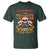 Funny truck driver skull T Shirt Warning This Trucker Doesn't Play Well With stupid people