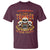 Funny truck driver skull T Shirt Warning This Trucker Doesn't Play Well With stupid people