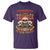 Funny truck driver skull T Shirt Warning This Trucker Doesn't Play Well With stupid people