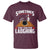 Funny Bowling T Shirt Hear The Ten Pin Laughing Bowler