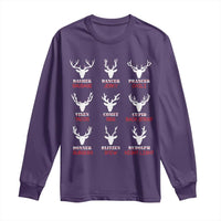 Funny Deer Hunting Long Sleeve Shirt Hunter of All Santa's Reindeer