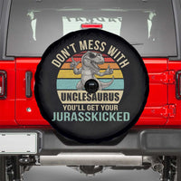 Funny Uncle Dinosaur Spare Tire Cover Don't Mess With Unclesaurus You'll Get Jurasskicked