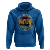 Funny I Have A One Track Mind Hoodie Train Railroad Retro Engine Model