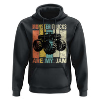 Monster Trucks Are My Jam Hoodie Vintage Retro
