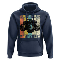 Monster Trucks Are My Jam Hoodie Vintage Retro