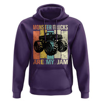 Monster Trucks Are My Jam Hoodie Vintage Retro