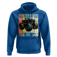 Monster Trucks Are My Jam Hoodie Vintage Retro