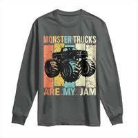 Monster Trucks Are My Jam Long Sleeve Shirt Vintage Retro