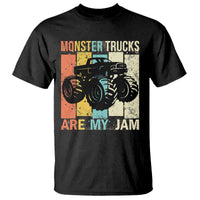 Monster Trucks Are My Jam T Shirt Vintage Retro